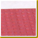 Red Stikcrete tactiles inset in path